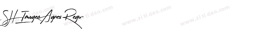 SH Imogen Agnes Regu字体转换